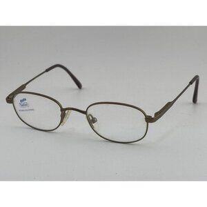 ELASTA SAFILO - Stainless Steel 43-19-125 SAFILO Gold 02755 Glasses Frames